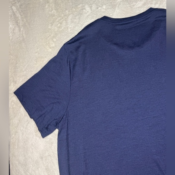 Icebreaker Men’s Navy Blue Crewneck Short Sleeve T-Shirt Size XL - Picture 9 of 13